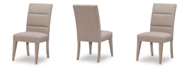 Furniture Milano Upholstered Back Side Chair